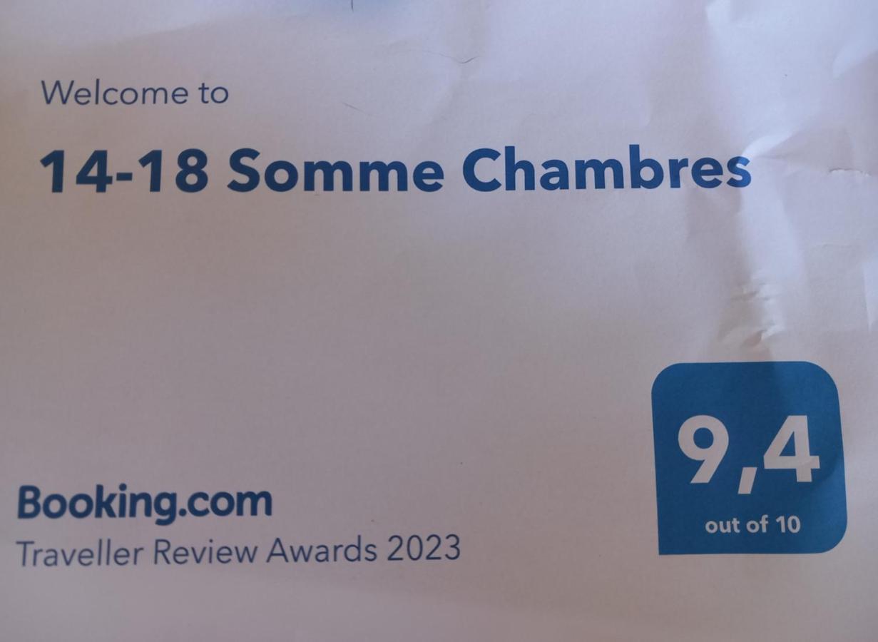 14-18 Somme Chambres Beaucourt-sur-l'Ancre Екстериор снимка